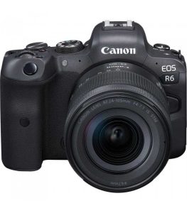برسی دوربین دیجیتال بدون آینه کانن مدل EOS R6 همراه با لنز RF 24-105mm f/4-7.1 IS STM