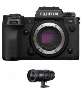 برسی دوربین بدون آینه فوجی فیلم مدل Fujifilm X-H2S همراه با لنز کیت MKX18-55mm