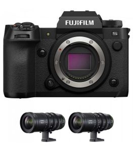 برسی دوربین بدون آینه فوجی فیلم مدل Fujifilm X-H2S همراه با لنزهای کیت MKX50-135mm و MKX 18-55mm