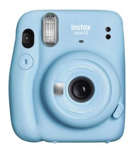 برسی دوربین چاپ سریع فوجی‌فیلم مدل Fujifilm instax mini 11 Instant Film رنگ آبی آسمانی