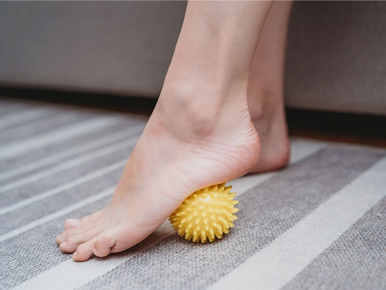 ورزش برای درد پاشنه پا