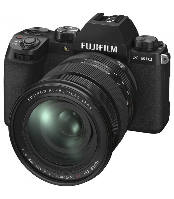 برسی دوربین بدون آینه فوجی فیلم مدل Fujifilm X-S10 همراه با لنز XF 16-80mm