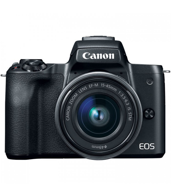 برسی دوربین Canon مدل EOS M50 به همراه لنز EF-M 15-45mm f/3.5-6.3 IS STM