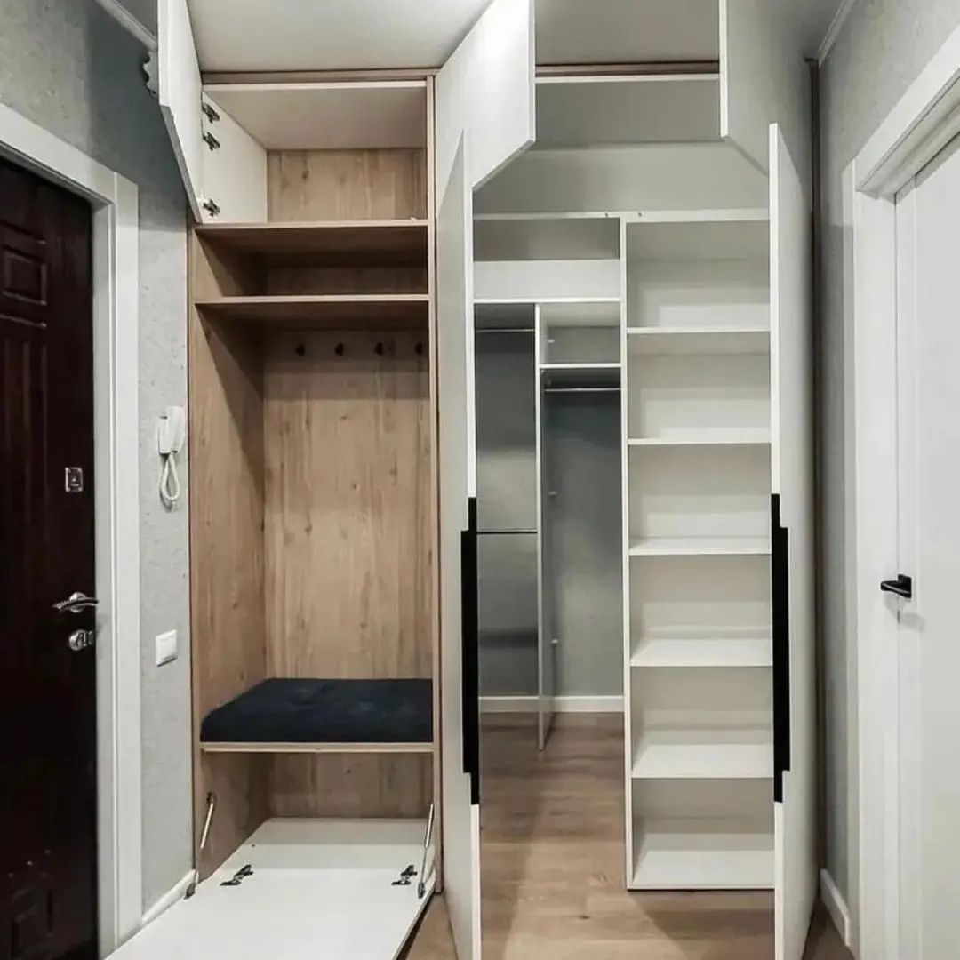 کمد دیواری با دستگیره مخفی