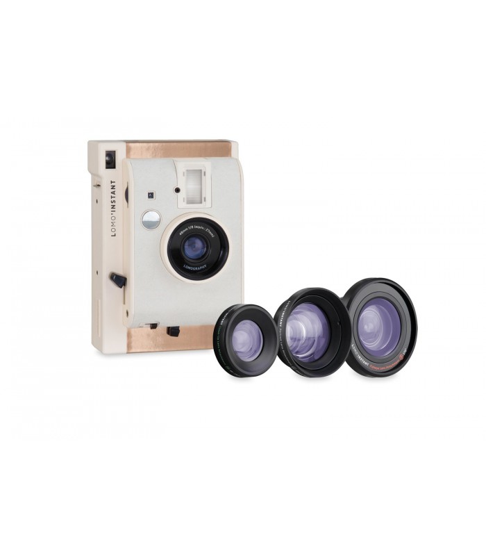 برسی دوربین چاپ سریع Lomo مدل Instant طرح Mumbai به همراه کیت لنز