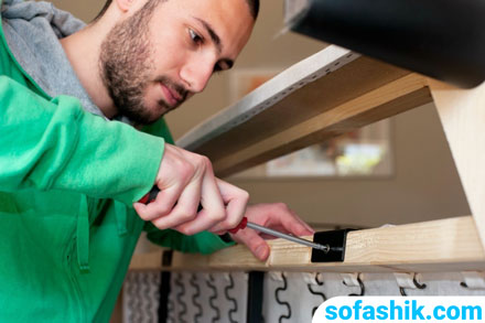 تعمیر مبل راحتی در منزل