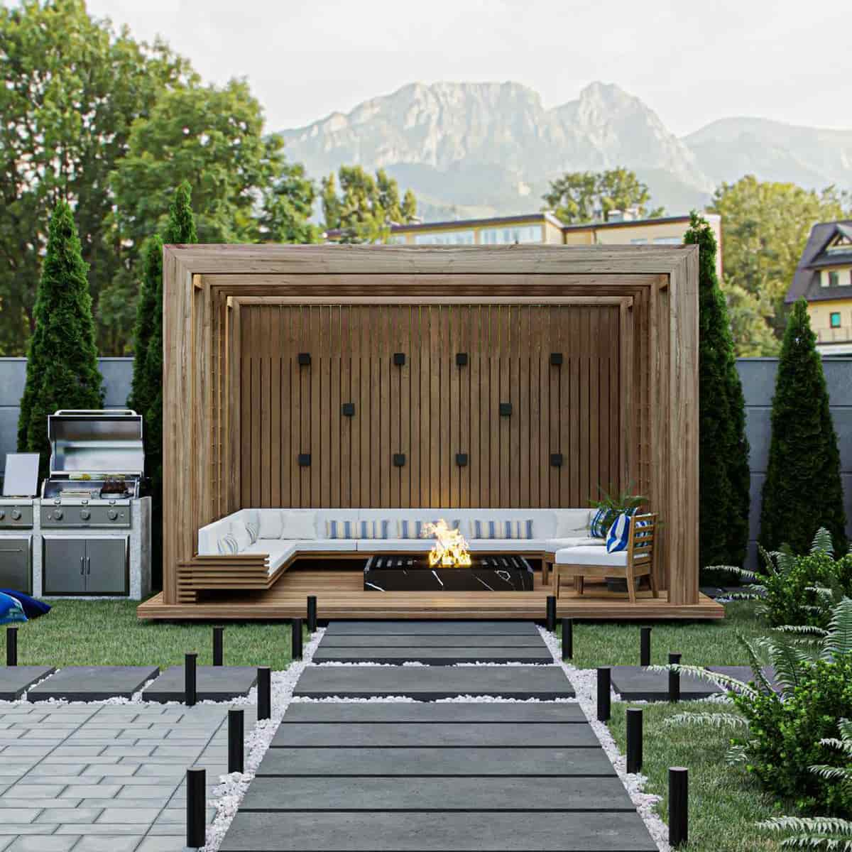 نصب ترموود در مازندران | راهنمایی کامل برای نمای چوبی مقاوم در برابر رطوبت