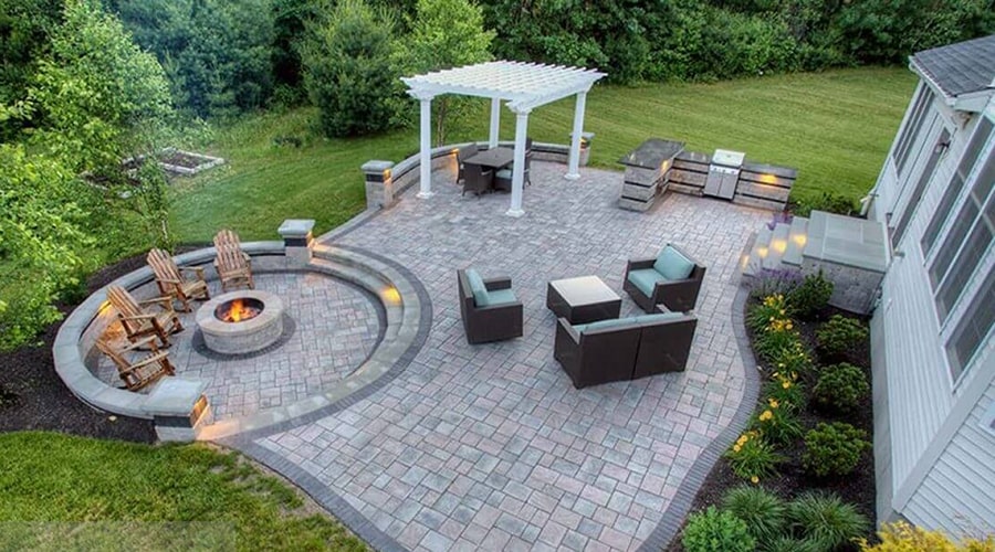 15 روش محوطه سازی باغ با قیمت کم