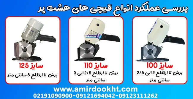 انواع قیچی برش حرفه ای برای خیاطی که باید بشناسید!