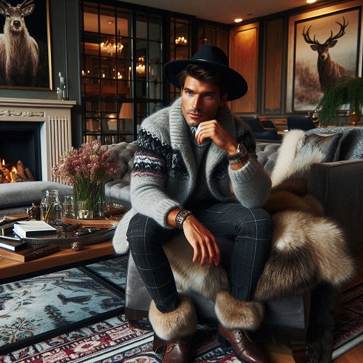 لباس زمستانی خانگی جذاب (گرم و شیک در خانه بمانید)