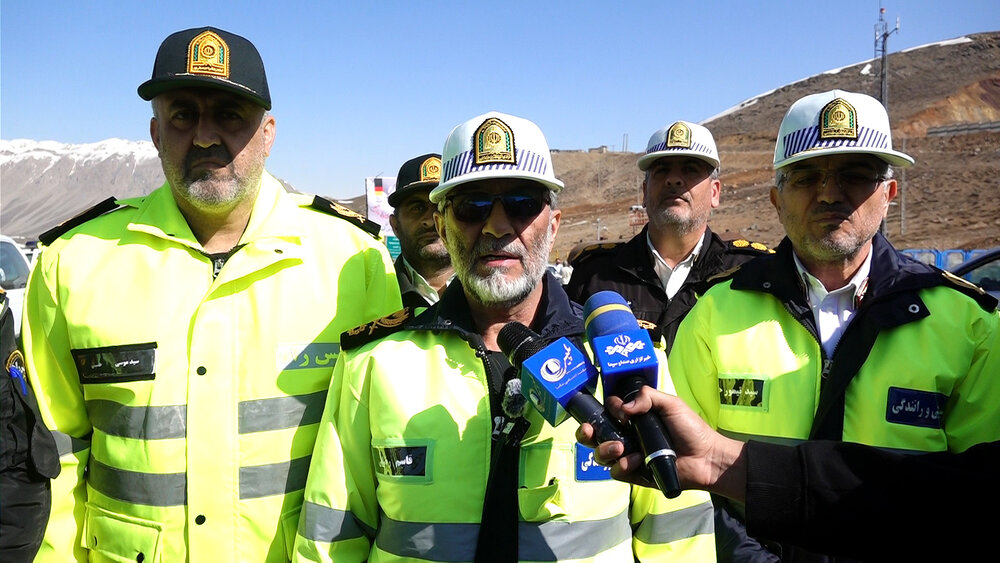 توصیه پلیس جهت استفاده از جاده‌های هراز و فیروزکوه