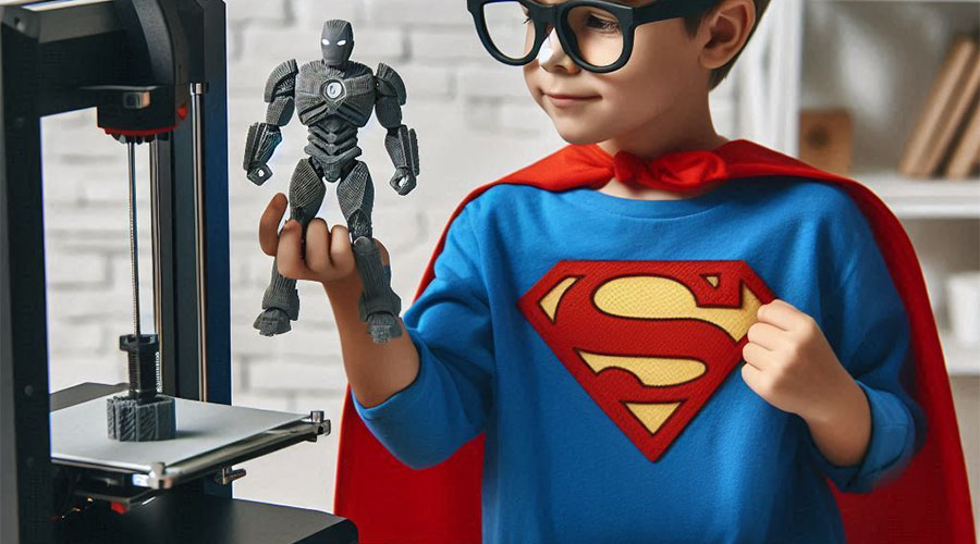 ساخت اکشن فیگور با پرینتر سه بعدی؛ دنیای بازی های سفارشی