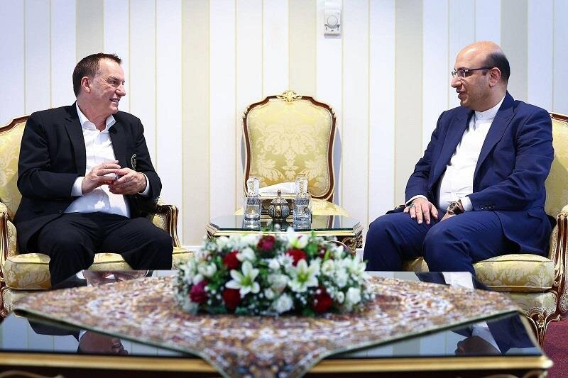 دیدار دبیرکل جهانی موی تای با دبیرکل کمیته ملی المپیک