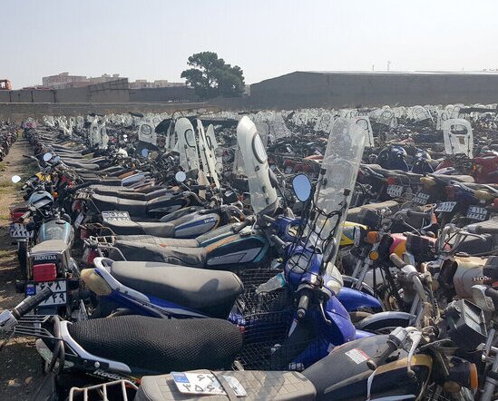 اعلام آمار موتورسیکلت‌های فرسوده در تهران