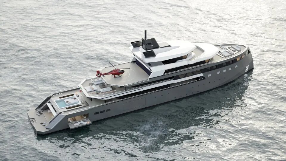 نگاهی به لوکس‌ترین ابرقایق جهان