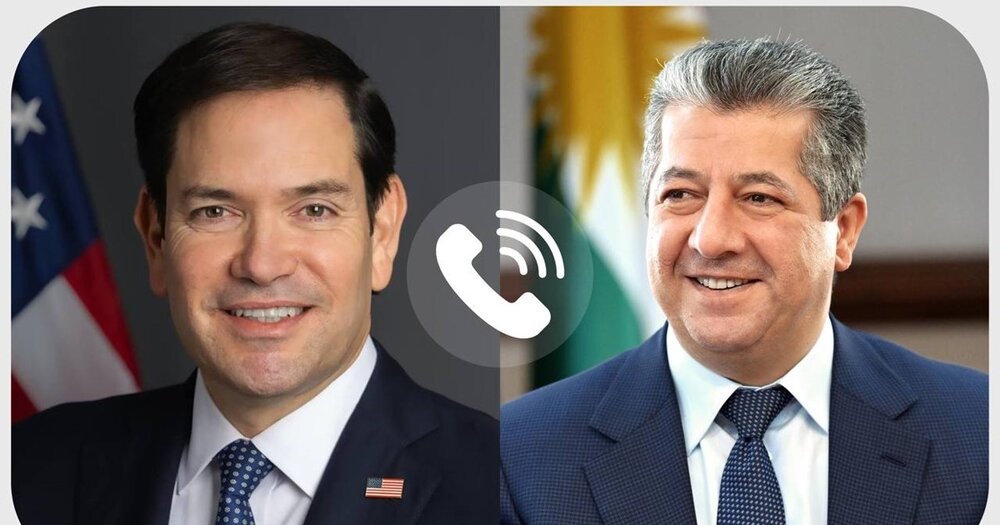 تأکید مسرور بارزانی و وزیر خارجه آمریکا بر از سرگیری صادرات نفت اقلیم کردستان عراق