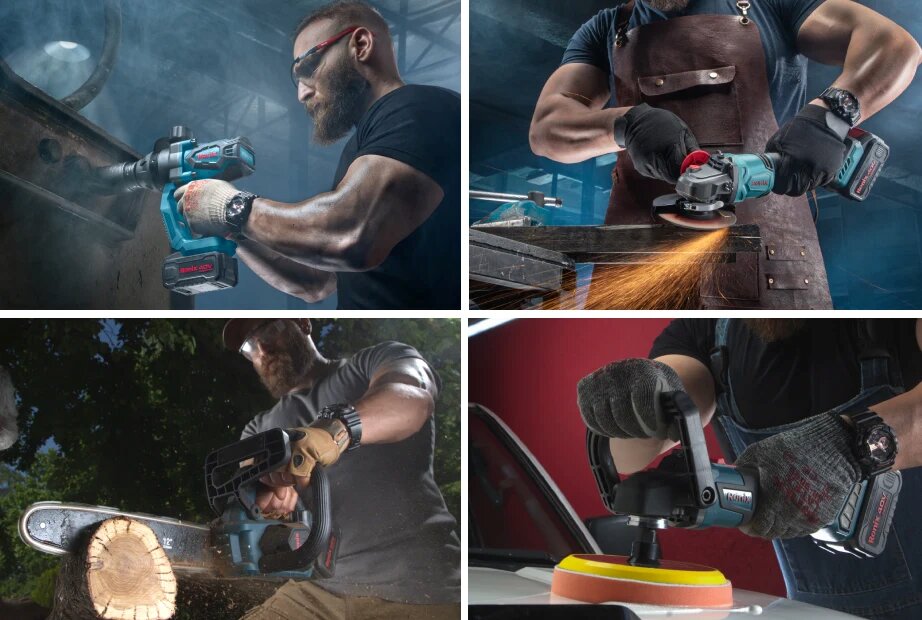 عرضه مجموعه کامل ابزارهای شارژی ۴۰ ولت رونیکس