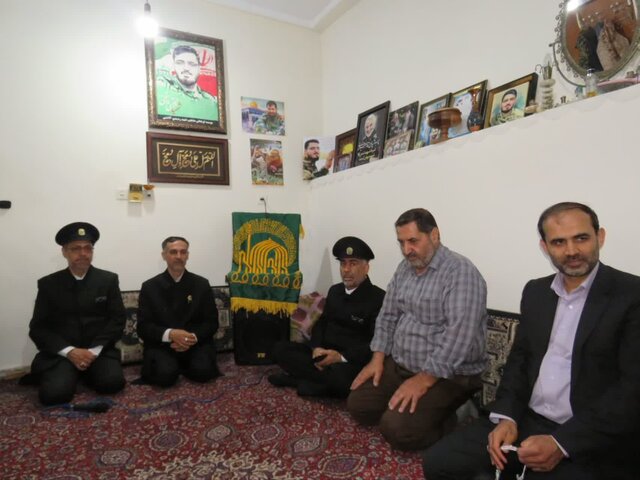 زیر سایه خورشید به دعوت شهید مدافع حرم