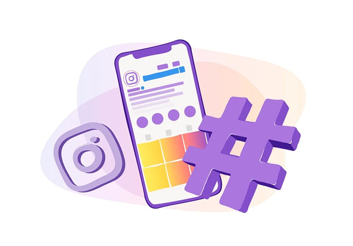 آموزش هشتگ نویسی 