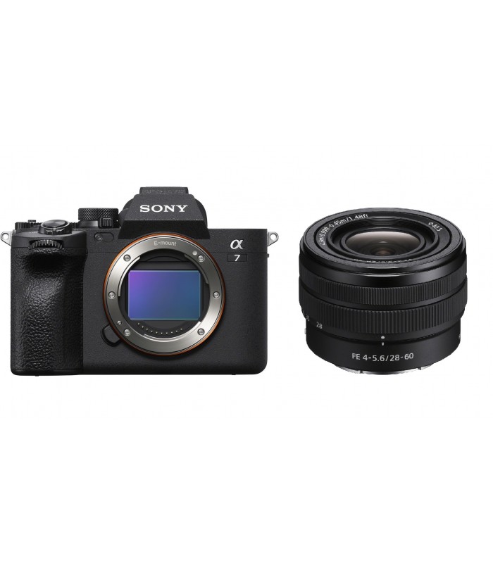 برسی دوربین بدون آینه فول فریم سونی Alpha a7 IV به همراه لنز 28-60mm
