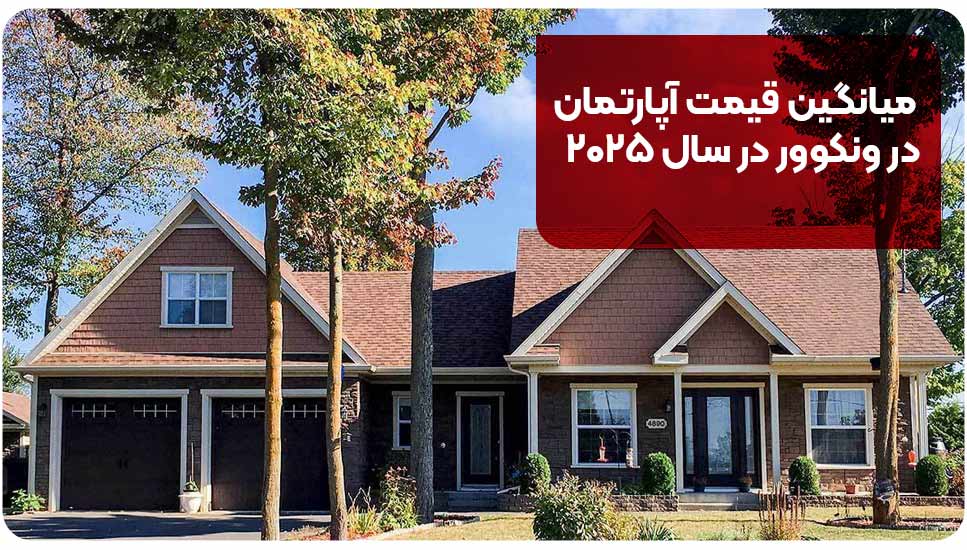 میانگین قیمت آپارتمان در ونکوور در سال ۲۰۲۵