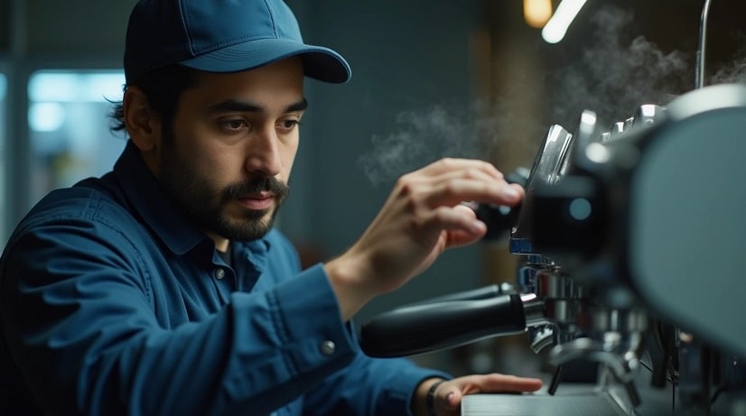 علت آب دادن از زیر دستگاه قهوه ساز نوا + راهکار فوری