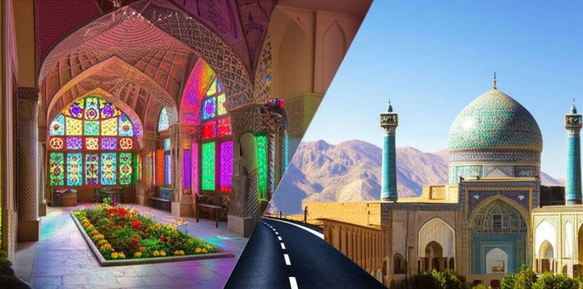 فاصله شیراز تا اردبیل چقدر است؟ (مسیرها و زمان سفر)