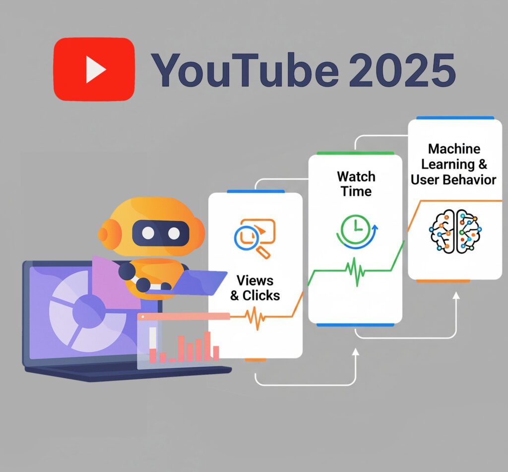 یوتیوب الگوریتم یوتیوب و هوش مصنوعی