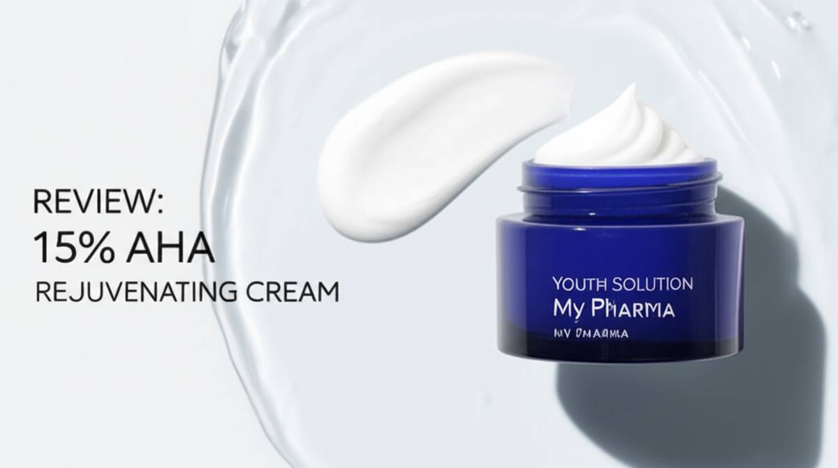 کرم جوان کننده 15% AHA یوت سلوشن مای فارما | نقد و بررسی