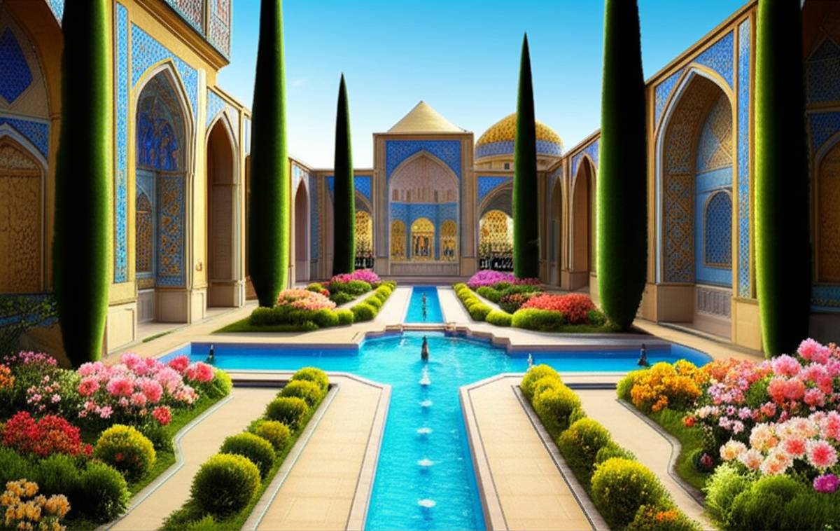 باغ راه ایرانی: شاهکاری از معماری و هنر کهن ایران