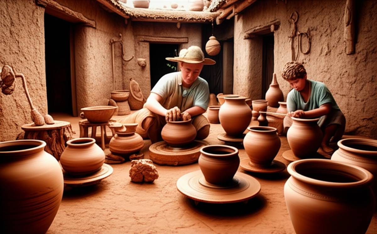 کو کرت | خانه سفالگران قدیمی و تاریخچه سفالگری ایران