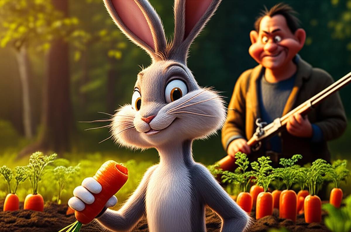 خرگوش وارد می شود (A Wild Hare) | تولد یک ستاره