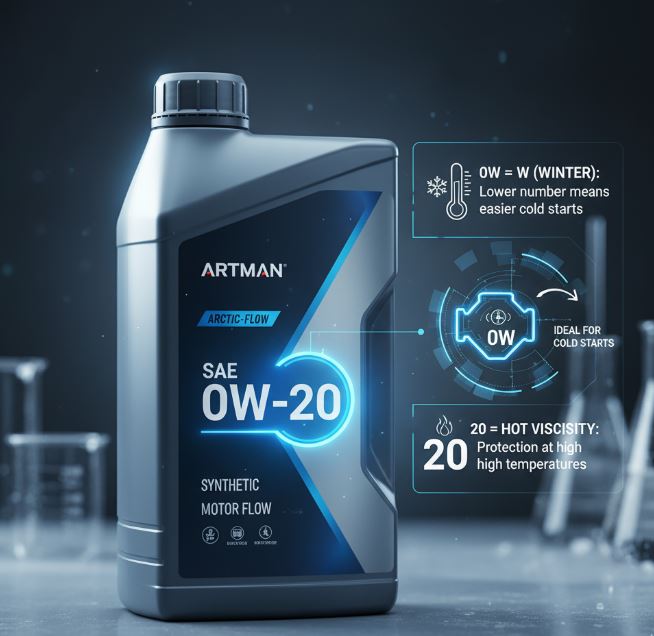 تفسیر اعداد و حروف روغن موتور