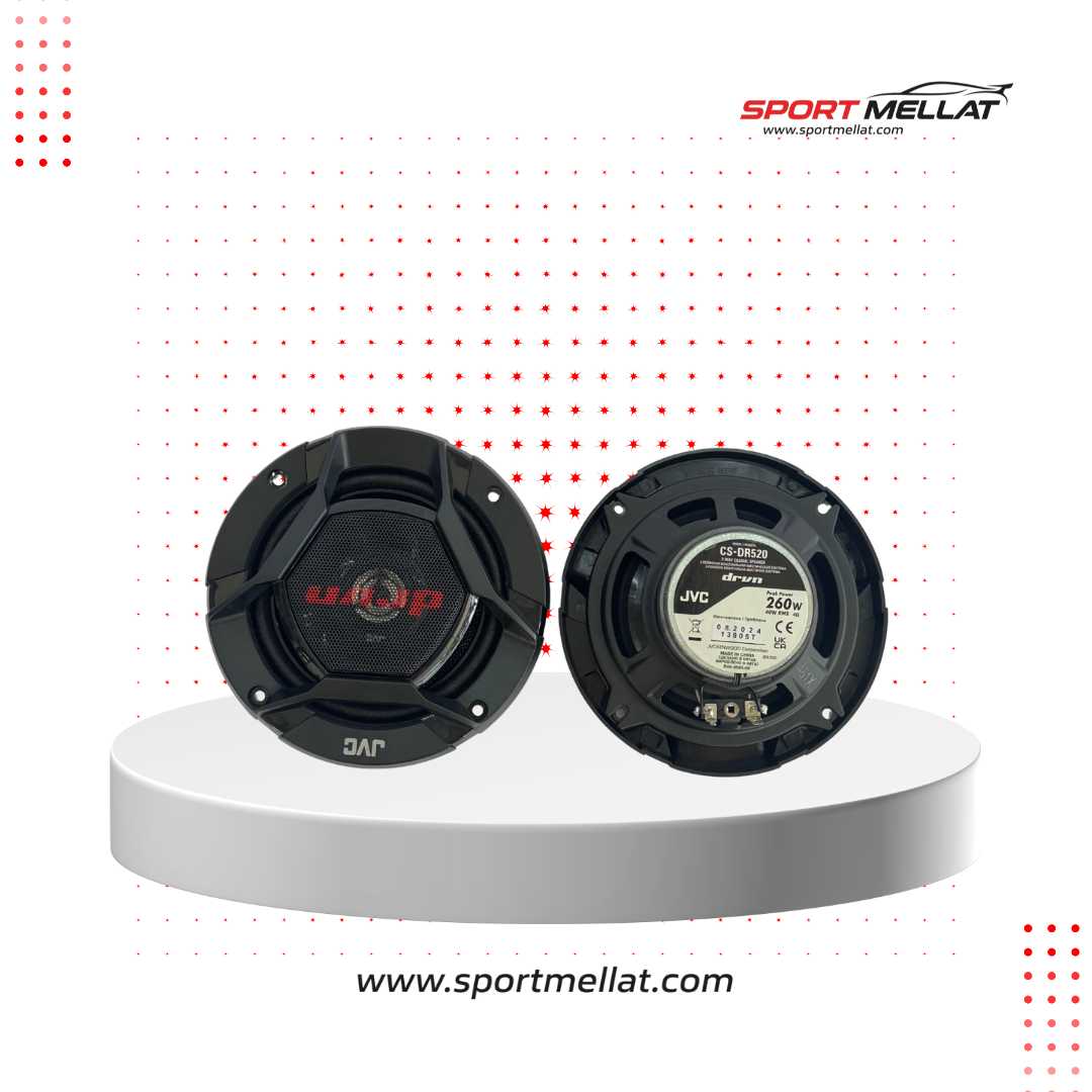 بلندگو جی وی سی مدل CS-DR520 باند دایره ای ۵ اینچ دو عددی