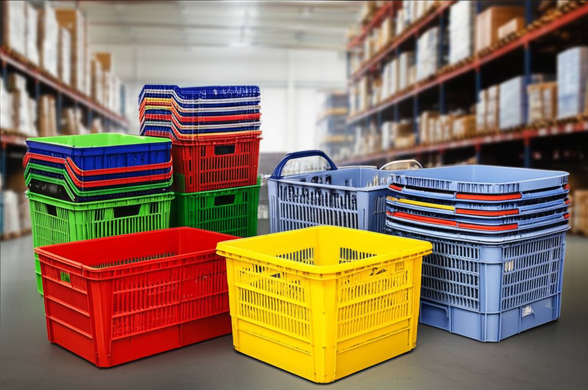 راهنمای خرید سبد پلاستیکی صنعتی: کاربردها، قیمت ها و مزایا