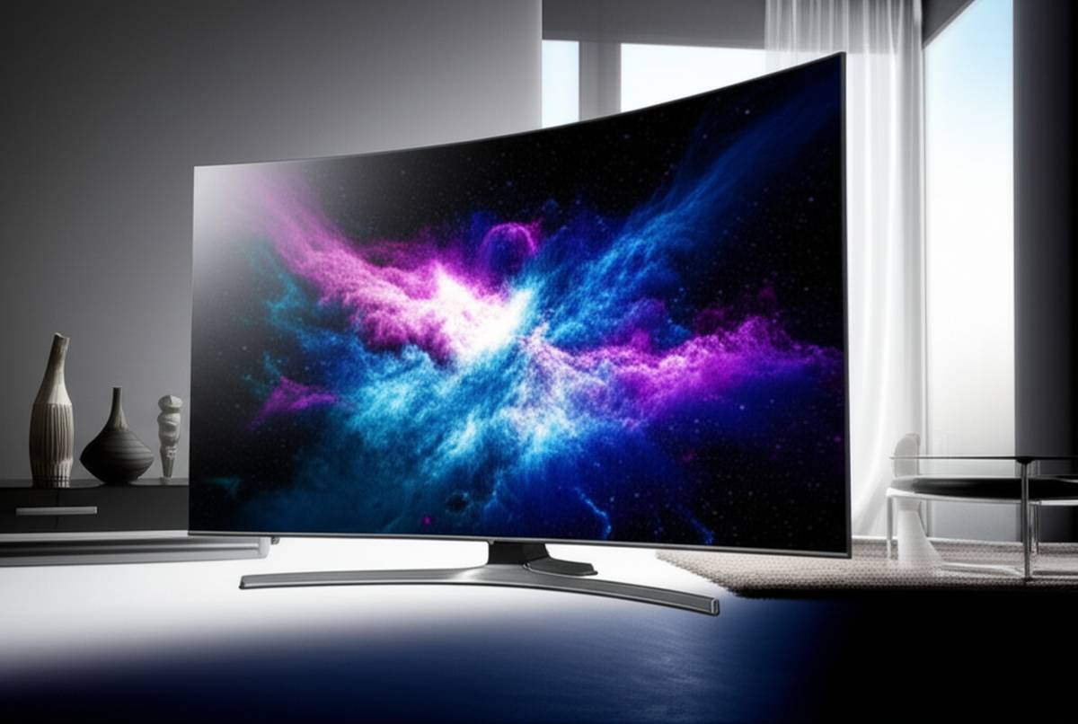 تلویزیون سامسونگ 55KS8985 خمیده 55 اینچ هوشمند LED | خرید