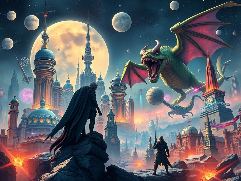 کمیک‌های خارجی علمی-تخیلی و فانتزی