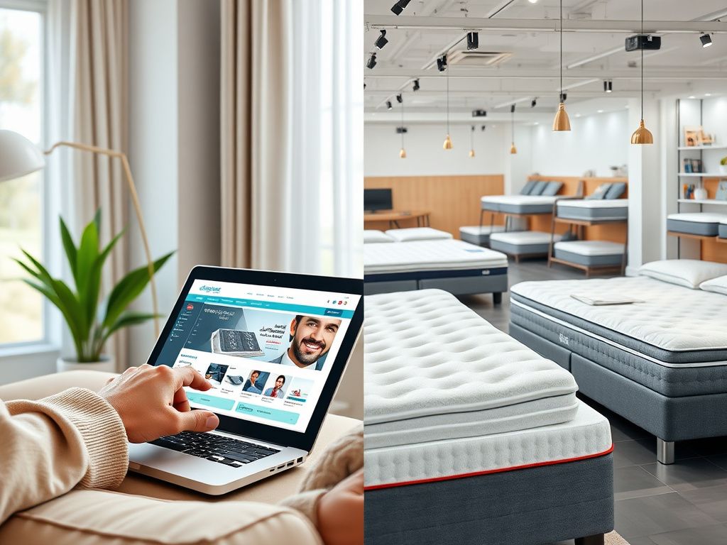 خرید تشک آنلاین یا حضوری؟ کدام انتخاب هوشمندانه تر است؟