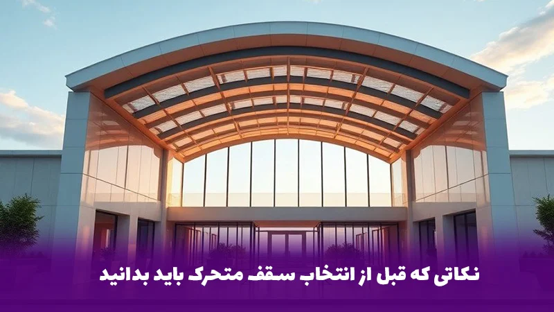 شیشه | طراحی نکاتی که قبل از انتخاب سقف متحرک باید بدانید